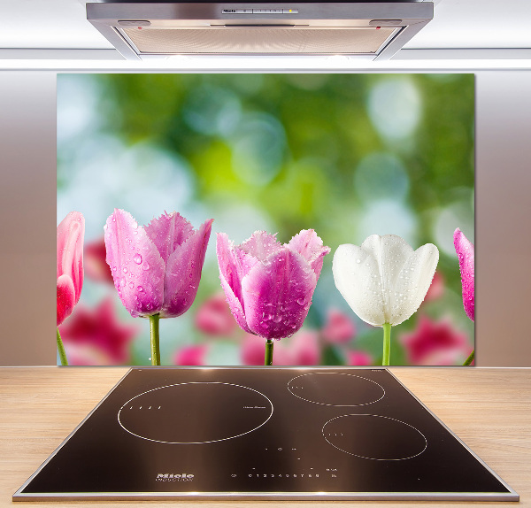 Keuken achterwand Tulpen