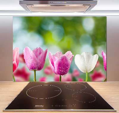 Keuken achterwand Tulpen
