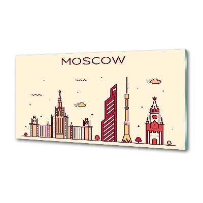 Panel do kuchni Moskwa budynki