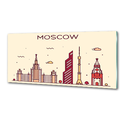 Keuken achterwand Moskouse gebouwen