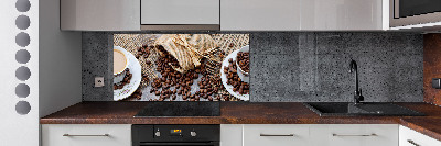 Achterwand keuken Koffie met melk