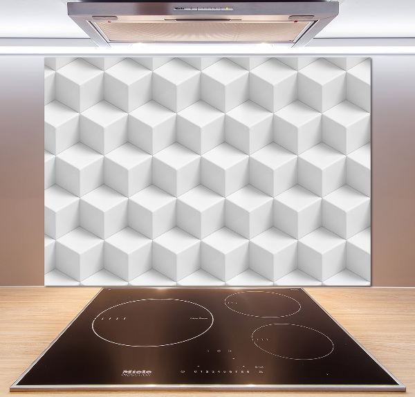 Spatplaat keuken 3D-abstractie