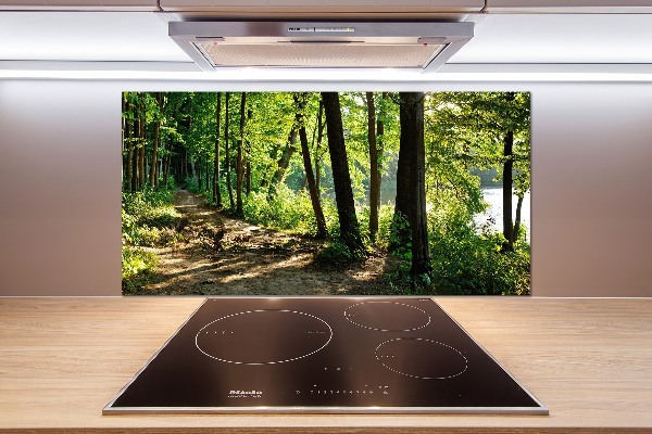 Keuken achterwand Pad in de weide