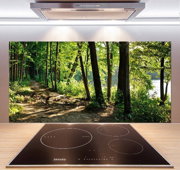 Keuken achterwand Pad in de weide