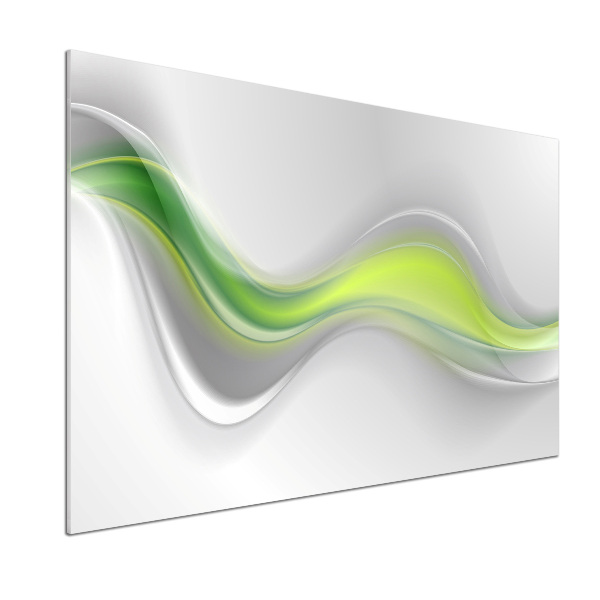 Glazen achterwand keuken Abstracte golven