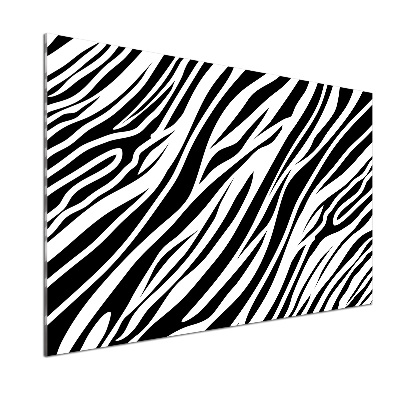 Panel między meble w kuchni Zebra tło