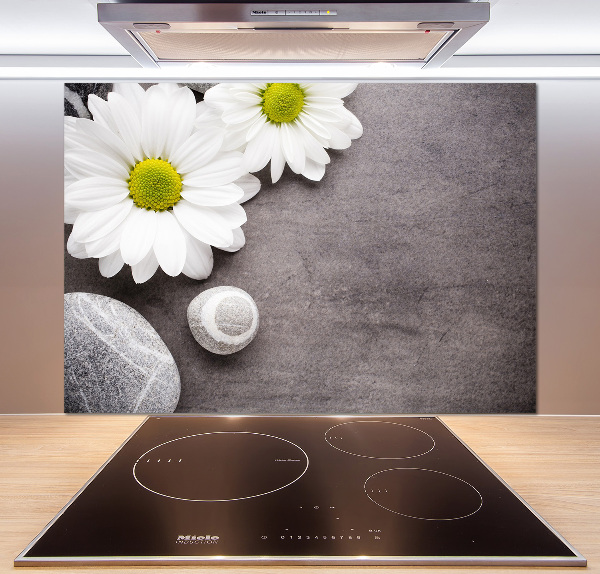 Panel szklany do kuchni Gerbera