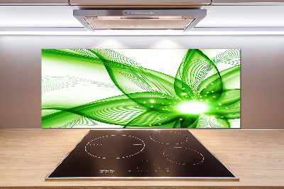 Glazen achterwand keuken Abstractie