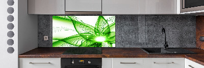 Glazen achterwand keuken Abstractie