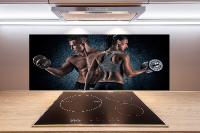 Spatplaat keuken Spieropbouw