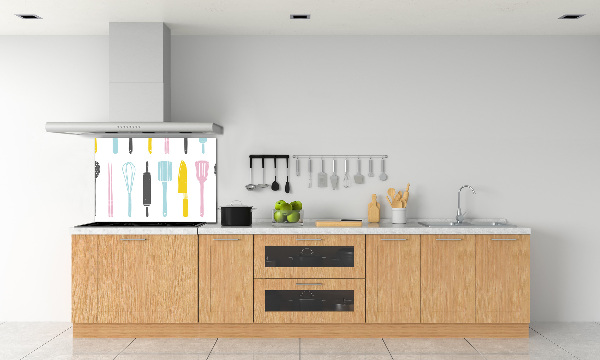 Keuken achterwand Keukengerei