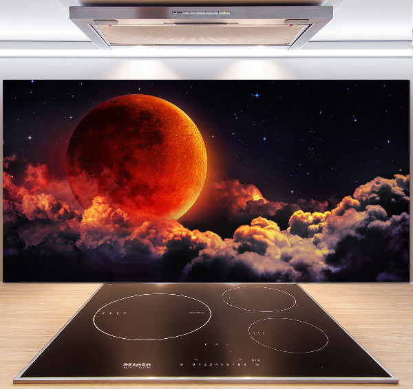 Achterwand keuken Maansverduistering
