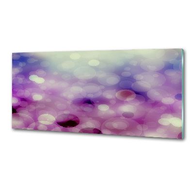 Panel do kuchni Fioletowe koła