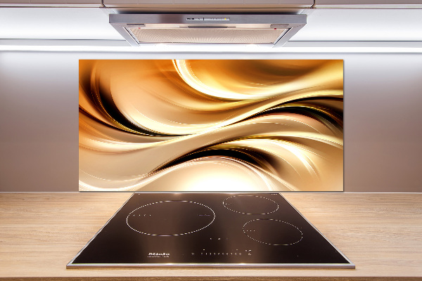 Achterwand keuken Abstracte golven