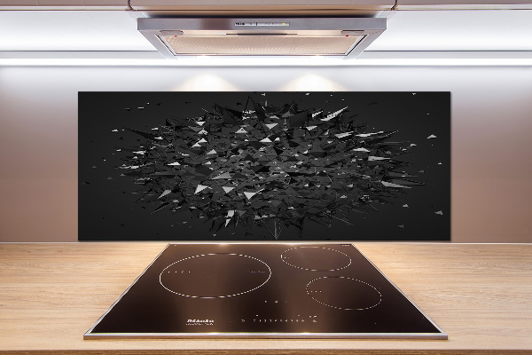 Keuken achterwand 3D-abstractie