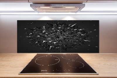 Panel do kuchni Abstrakcja 3D