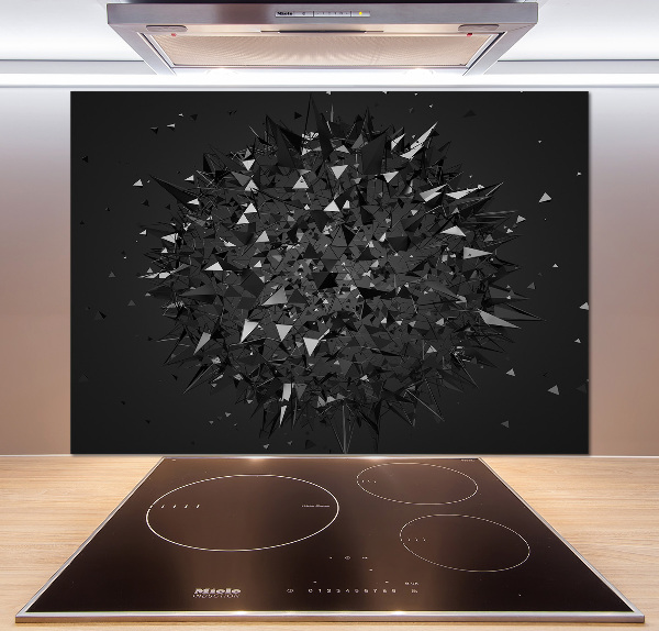 Panel do kuchni Abstrakcja 3D