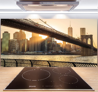 Achterwand keuken Brooklynbrug