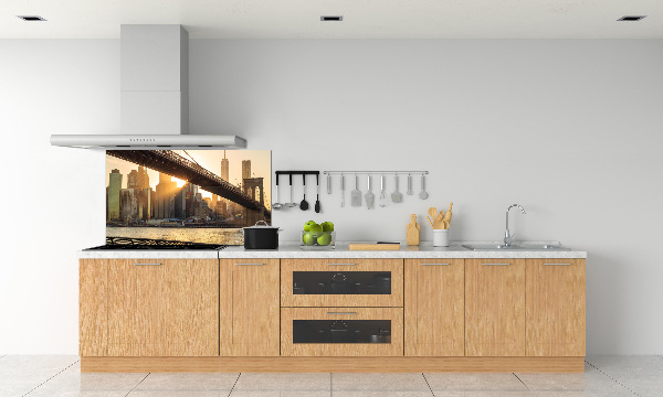 Achterwand keuken Brooklynbrug