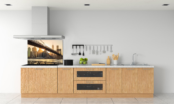 Achterwand keuken Brooklynbrug