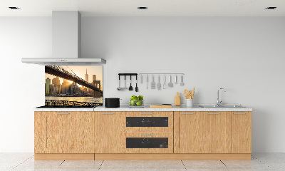 Achterwand keuken Brooklynbrug