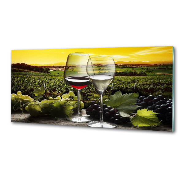 Panel do kuchni Wino i winogrona