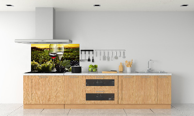 Panel do kuchni Wino i winogrona