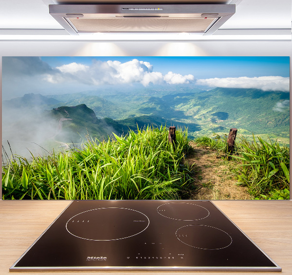 Keuken achterwand Pad naar de top