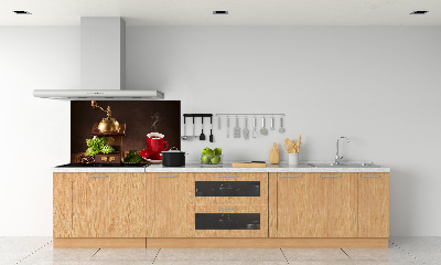 Spatplaat keuken Koffie en koffiemolen