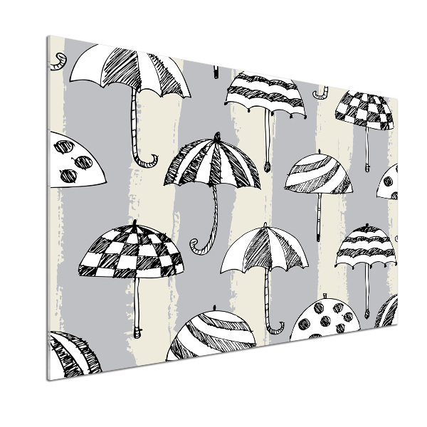 Panel między meble w kuchni Parasole