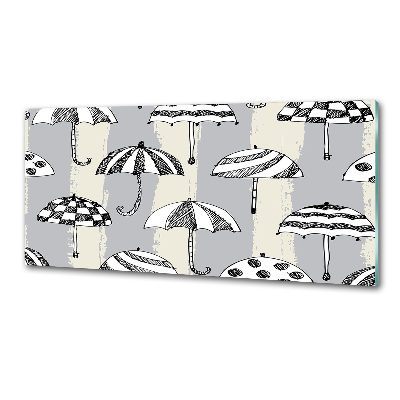 Spatscherm keuken Paraplu's