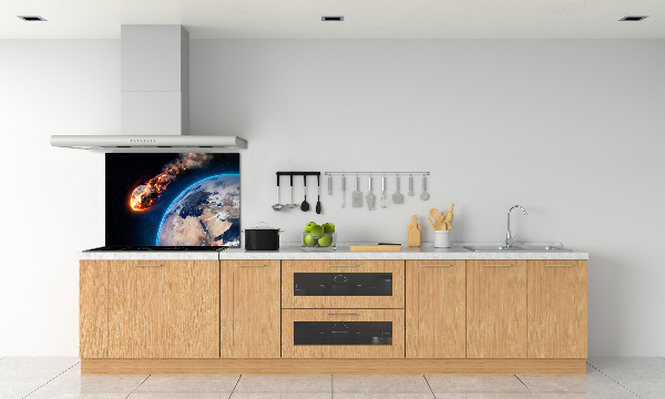 Panel do kuchni Spadający meteor