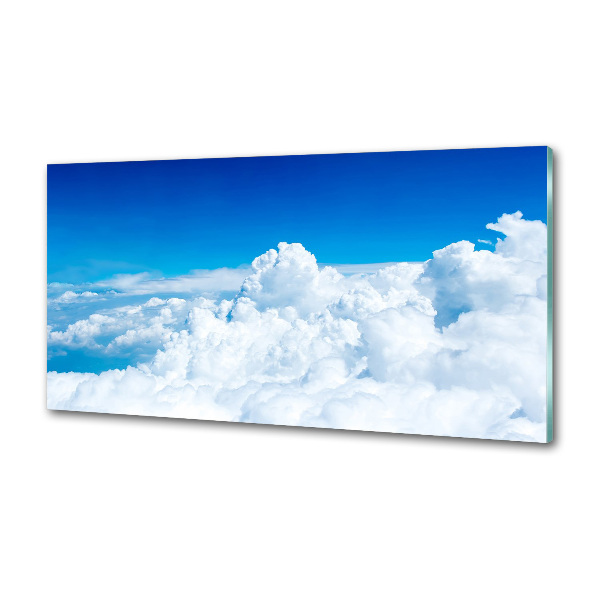 Achterwand keuken Wolken vanuit vogelperspectief