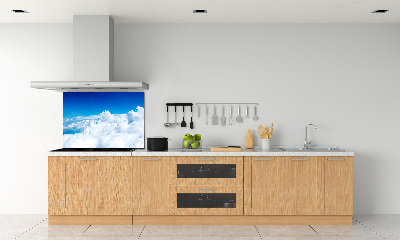 Achterwand keuken Wolken vanuit vogelperspectief