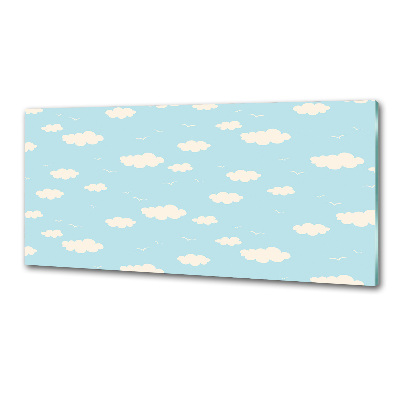 Achterwand keuken Wolken