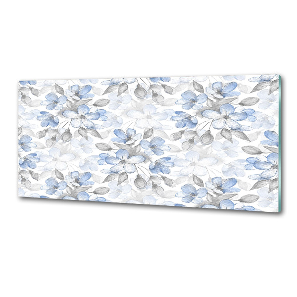 Achterwand keuken Tere bloemen