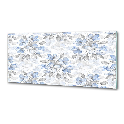 Achterwand keuken Tere bloemen