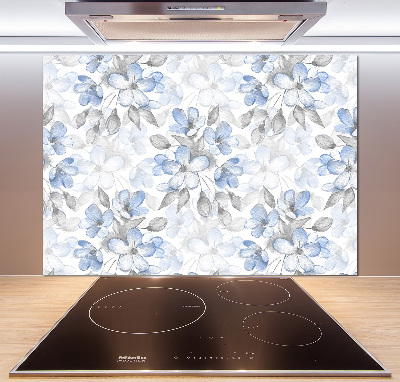 Achterwand keuken Tere bloemen