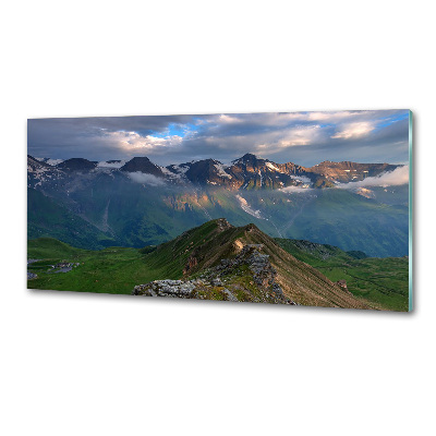 Keuken achterwand Bergtoppen