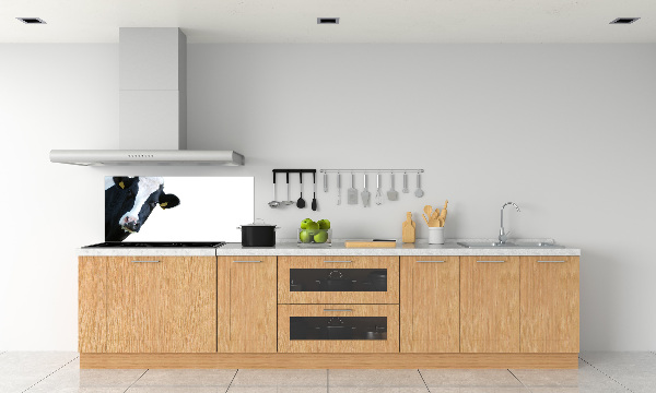 Spatscherm keuken Koe