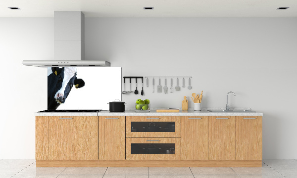 Spatscherm keuken Koe