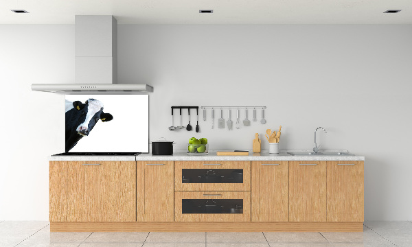 Spatscherm keuken Koe