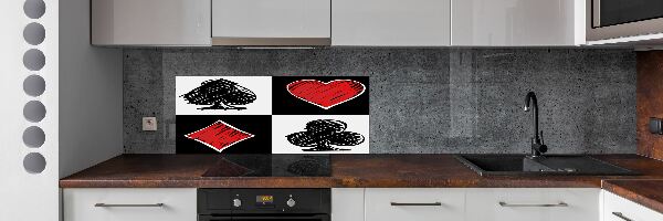 Keuken achterwand Kaartkleuren