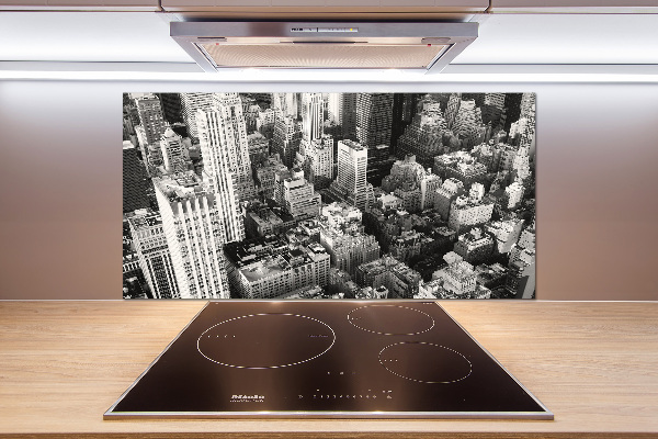 Panel lacobel Nowy Jork lot ptaka