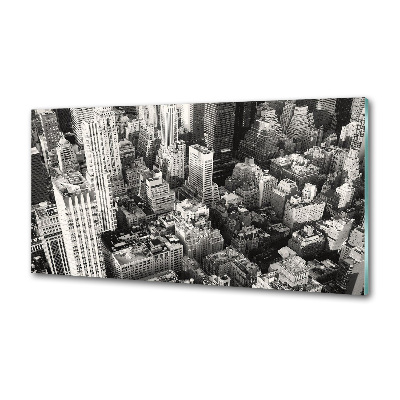 Panel lacobel Nowy Jork lot ptaka