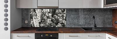 Panel lacobel Nowy Jork lot ptaka