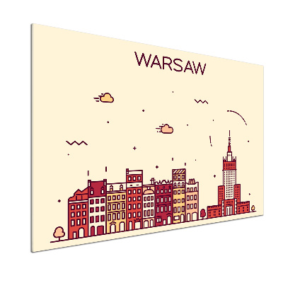 Spatscherm keuken Warschau, Polen