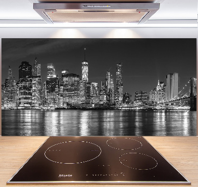 Keuken achterwand Manhattan 's nachts