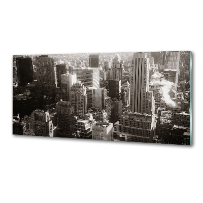 Glazen achterwand keuken New York