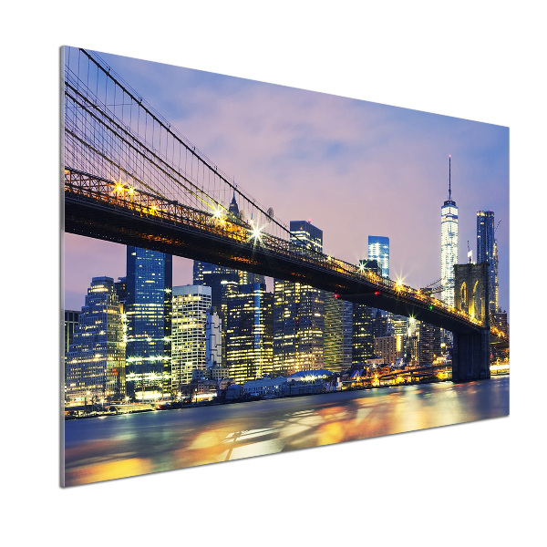 Achterwand keuken Brooklynbrug